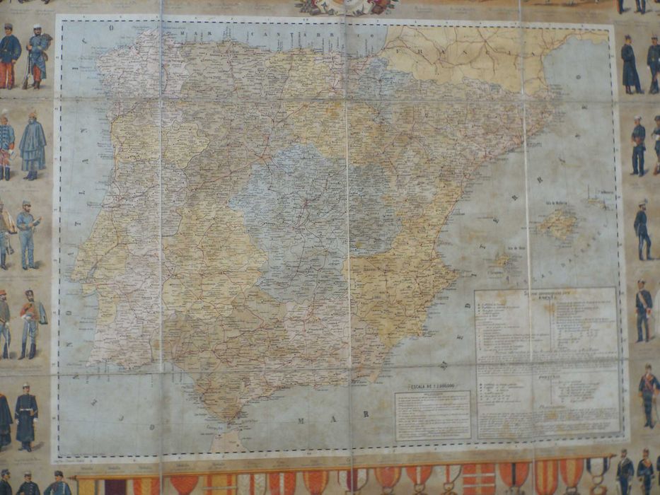 Mapa Militar de España Ilustrado, 1886