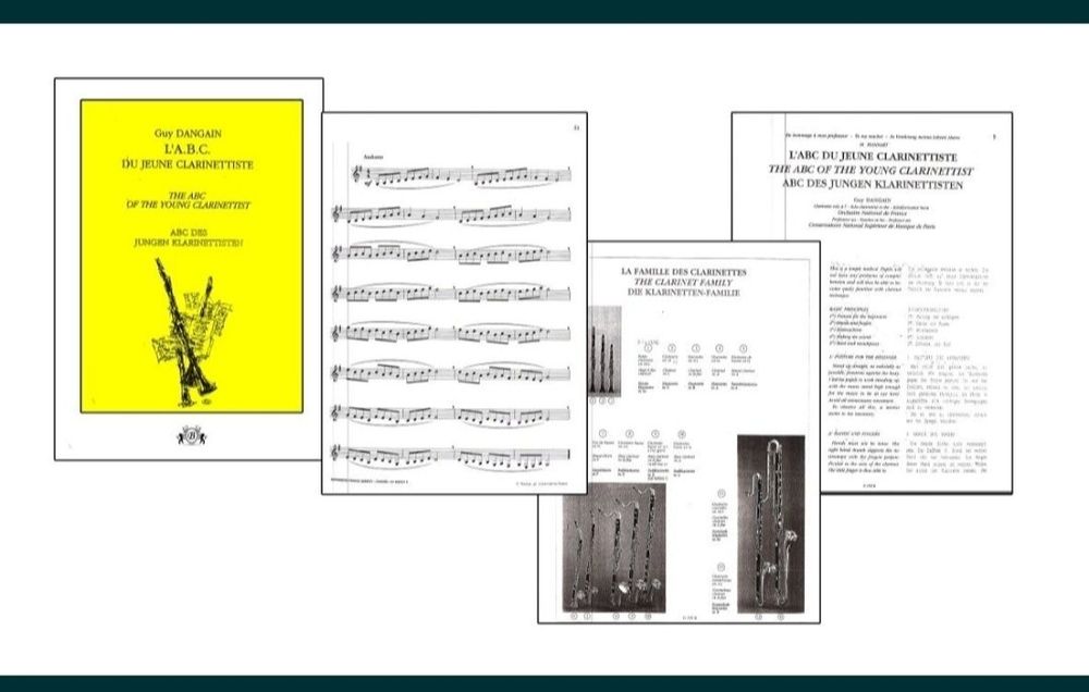 Пьесы для начинающих кларнетистов. 
Все сборники новые 
Содержание на