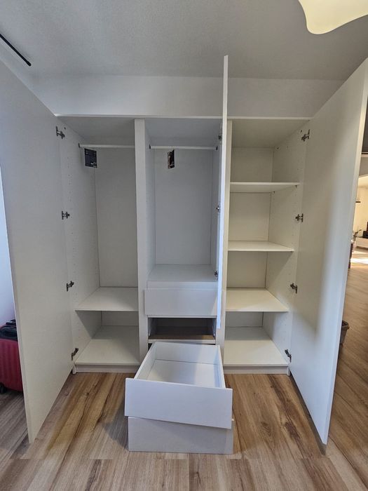 Roupeiro LIMFJORDEN 180x200 branco