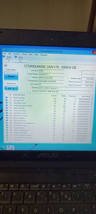 Disco rígido 5tb Seagate 2.5