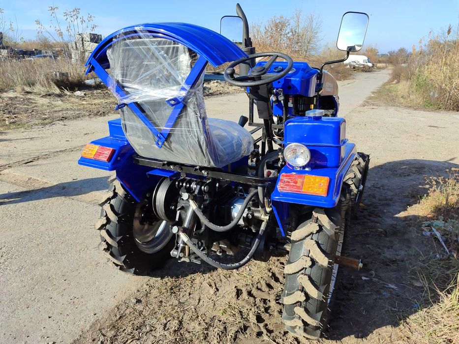 Кентавр 160В Мототрактор с фрезой и плугом Доставка к дому