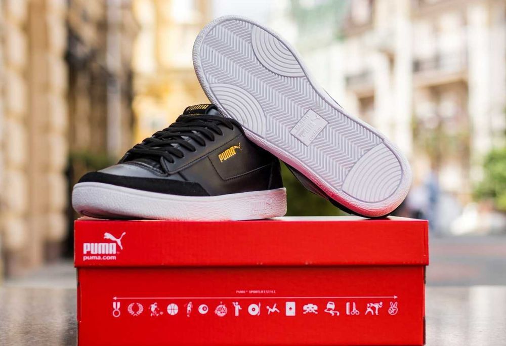 2кольори! Puma Ralph Sampson MC 40-46р топ якість знижка шкіра