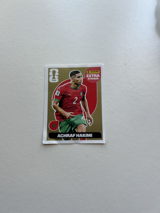 Extra Sticker Hakimi Ouro 2026