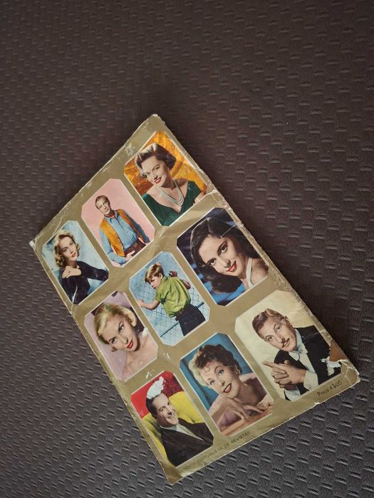 Album de cromos completo - Artistas de cinema