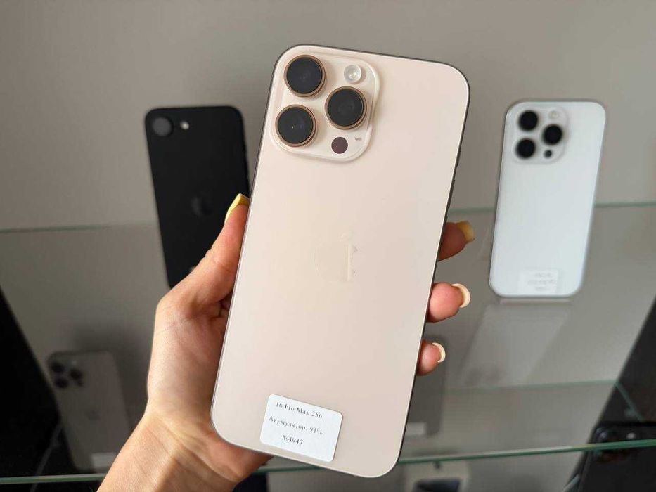 iPhone 16 Pro Max 256 gb Neverlock (фіз карта) / Магазин + Гарантія
