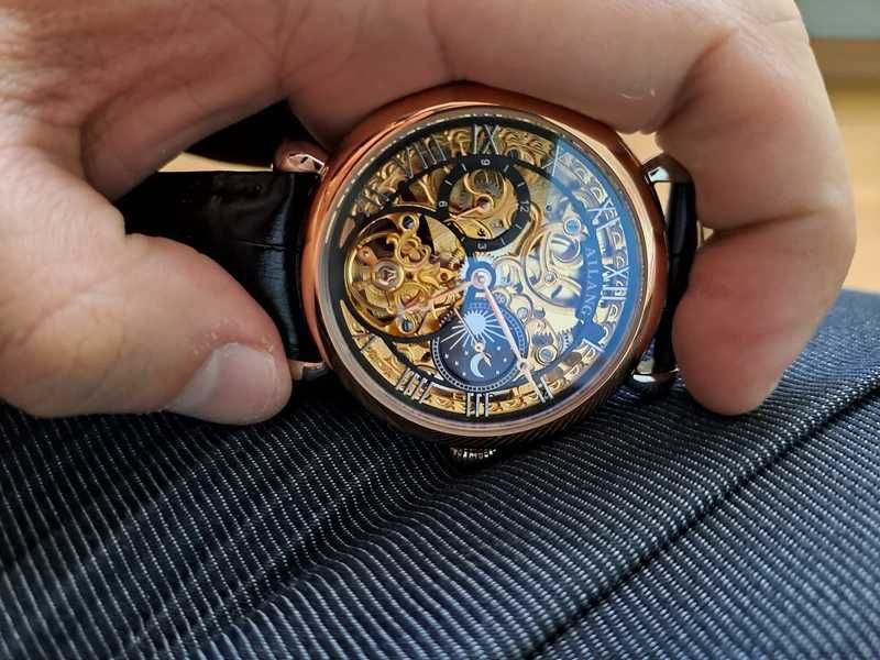 Zegarek Męski Skeleton Automatyczny