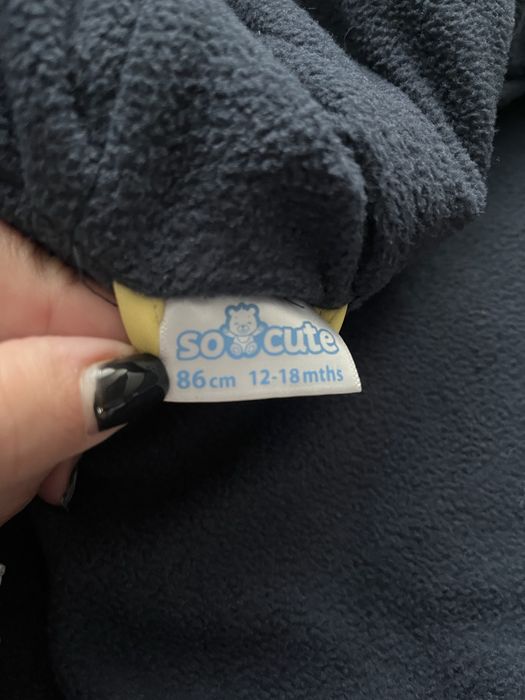 Kurtka 86 jesienna przeciwdeszczowa niemowlęca