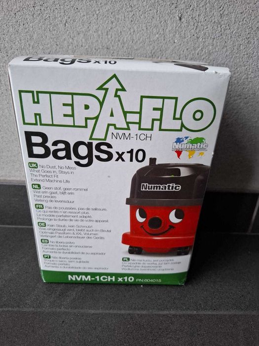 Worki do odkurzacza Numatic - NVM-1CH