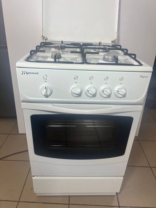 Плита газова з духовкою Газовою Mastercook Eleganse