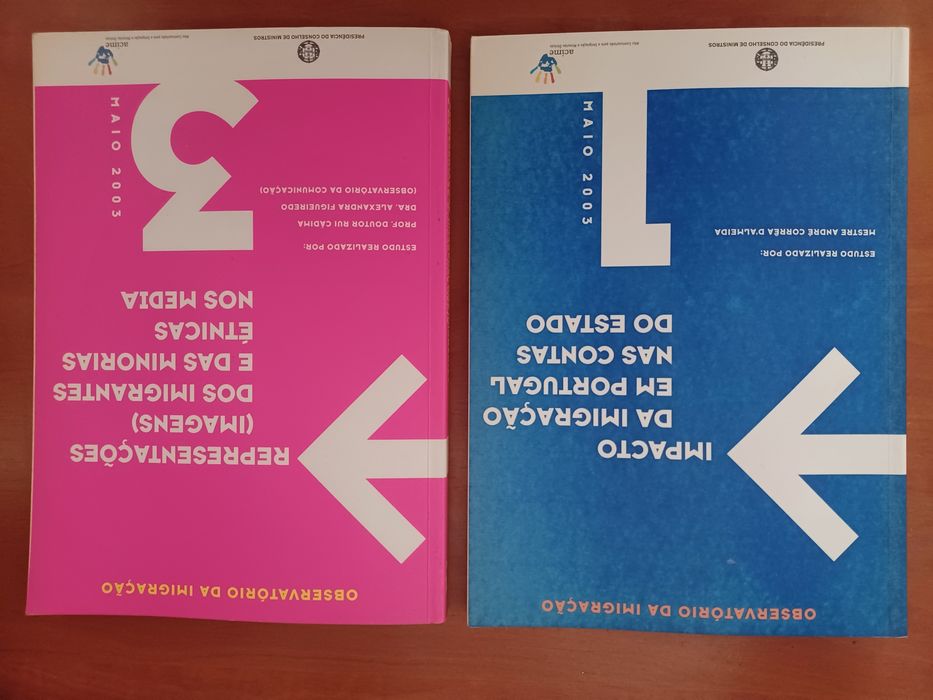 Coleção de 15 Livros do Observatório da Imigração