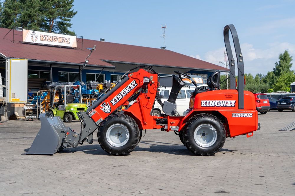 Ładowarka teleskopowa H180T zasięg 3,5 m udźwig 800 kg silnik KUBOTA