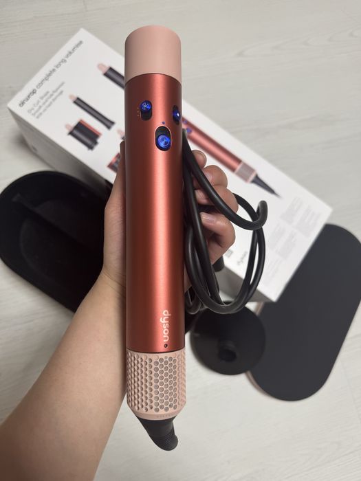 ОРИГІНАЛ Dyson Airwrap Complete Long Volumise Strawberry Bronze/Blush Pink