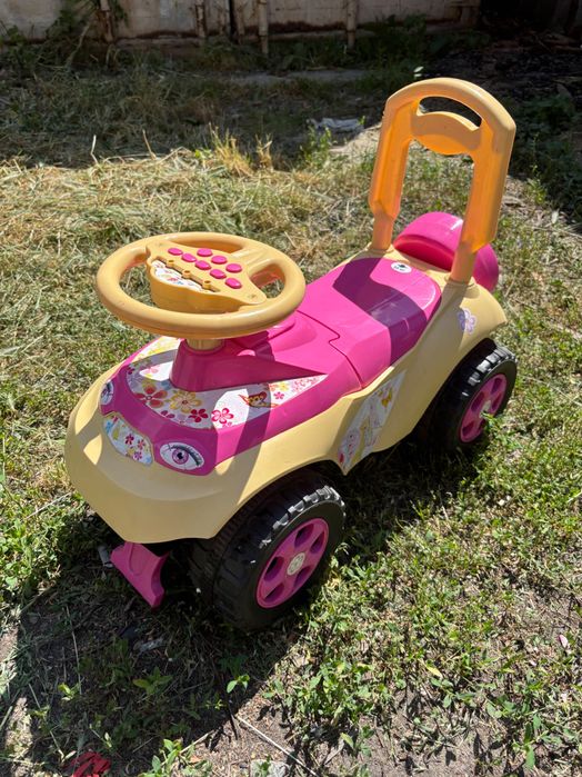 Чудомобіль музичний машинка 1-3 роки, толокар, автошка