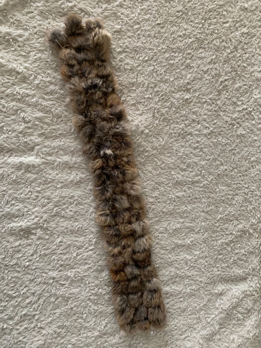 Szalik z królika vintage