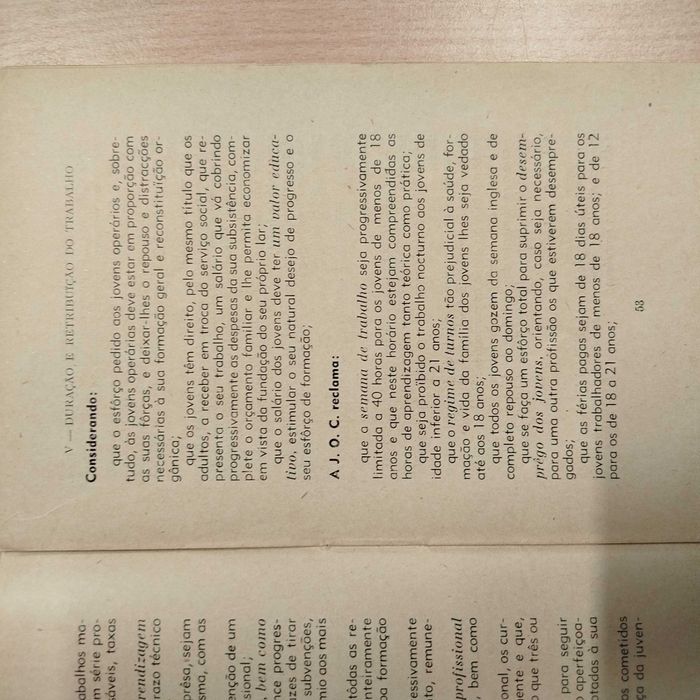Estatuto da Juventude Trabalhadora - J.O.C