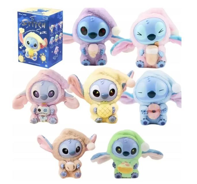 Стіч-лабубу різнокольоровий