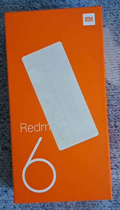 Pudełko z instrukcją do telefonu Xiaomi Redmi 6 Gold