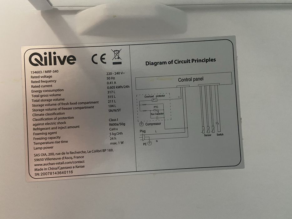 Frigorifico Qilive