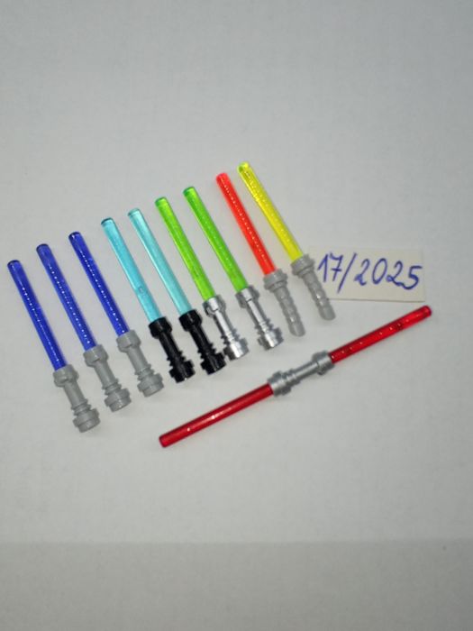 Lightsaber, weapon, broń LEGO. Mix 17/2025