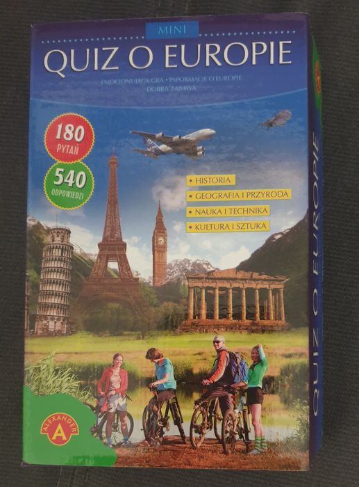 Gra planszowa Quiz o Europie