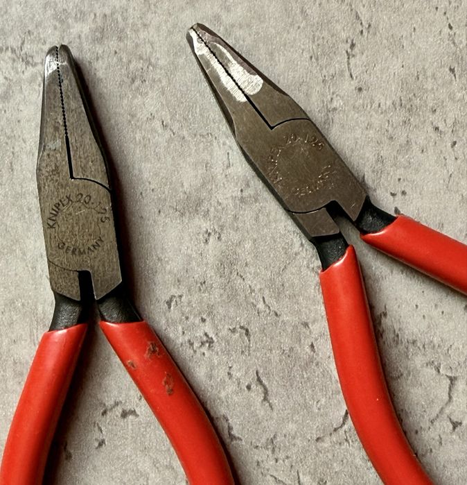Плоскогубці Knipex 20 125, оригінал, 125 мм, б/у, Німеччина
