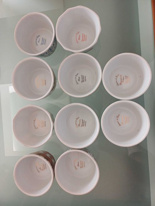 Coleção de Saleiros de Estilo em Porcelana