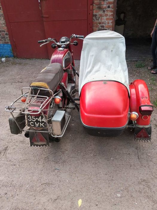 Продам  JAWA 350 с коляской Velorex 562