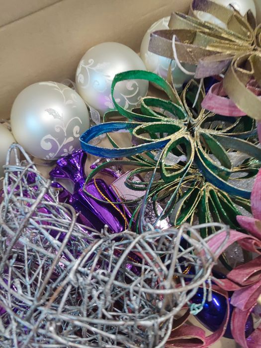 Zestaw zabawek, dekoracje, bombki  na choinkę