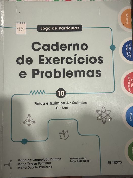 Caderno fichas de quimica 10 ano