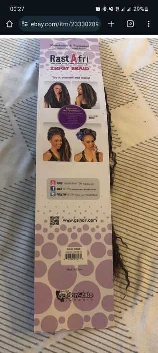 Волнистые афро волосы Тойокалон Toyokalon