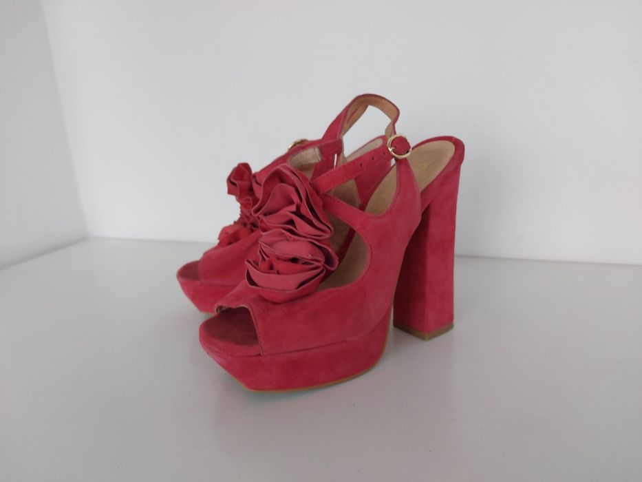 Buty sandały skórzane Office London w rozmiarze 36