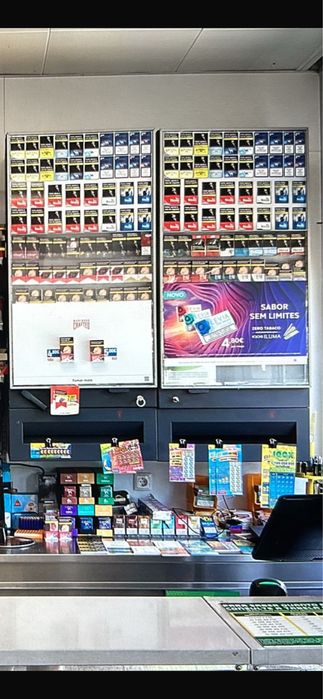 Maquina de venda de tabaco
