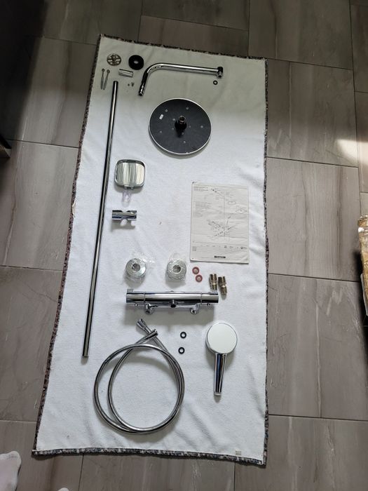 Hansgrohe Crometta S 240 1jet chrom dwie sztuki