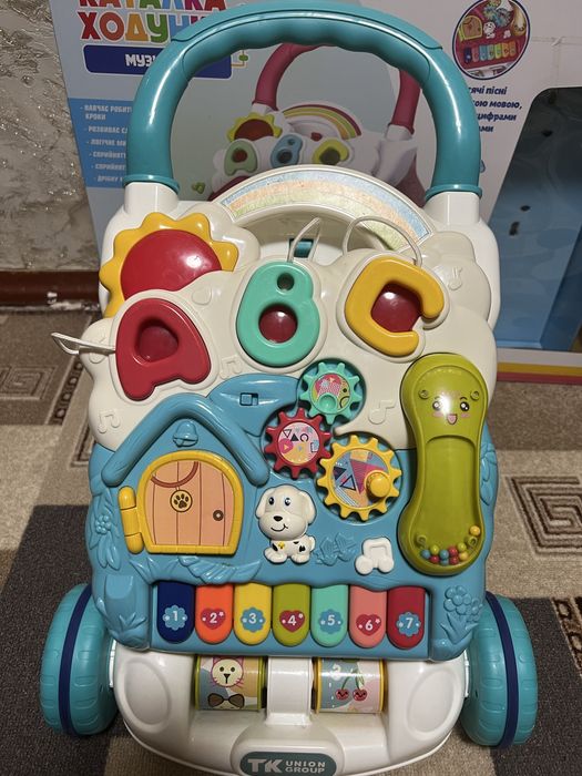 Каталка-ходунки-музична панель