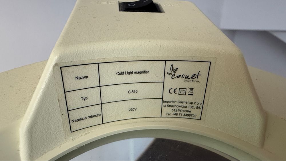 Lampa Kosmetyczna/Dermatologiczna LED