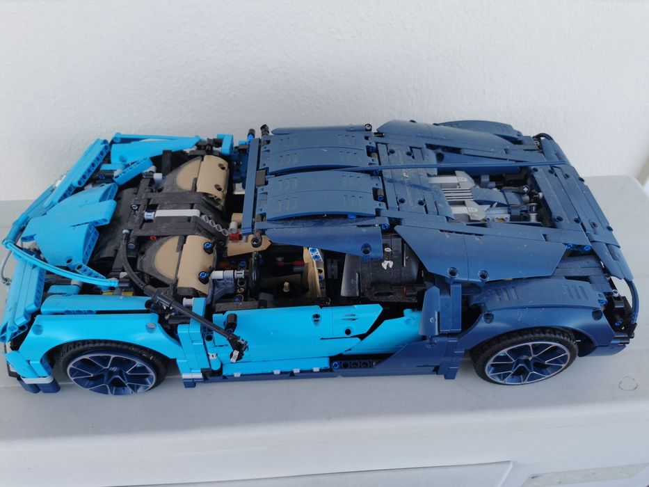 INCOMPLETO!! Lego Bugatti Chiron