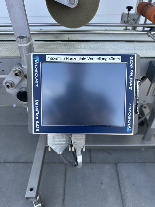 Etykieciarka odGóry + drukarka VIDEOJET DataFlex 6240 / Etykietarka