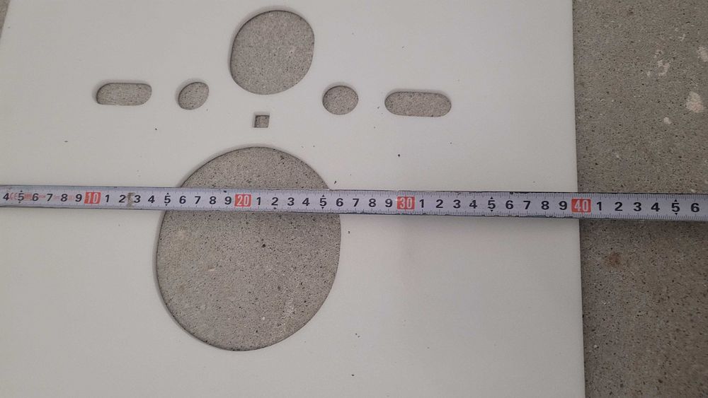 Podkładka akustyczna do miski WC lub bidetu