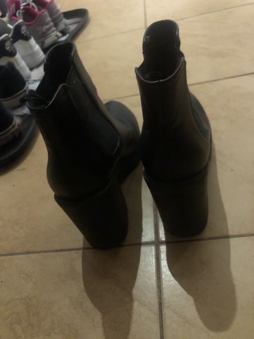 H&M kozaczki 40 koturna