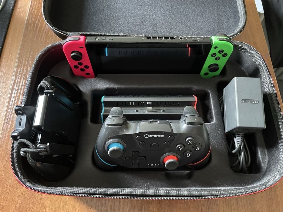 Nintendo Switch + AKCESORIA 512GB przerobiony