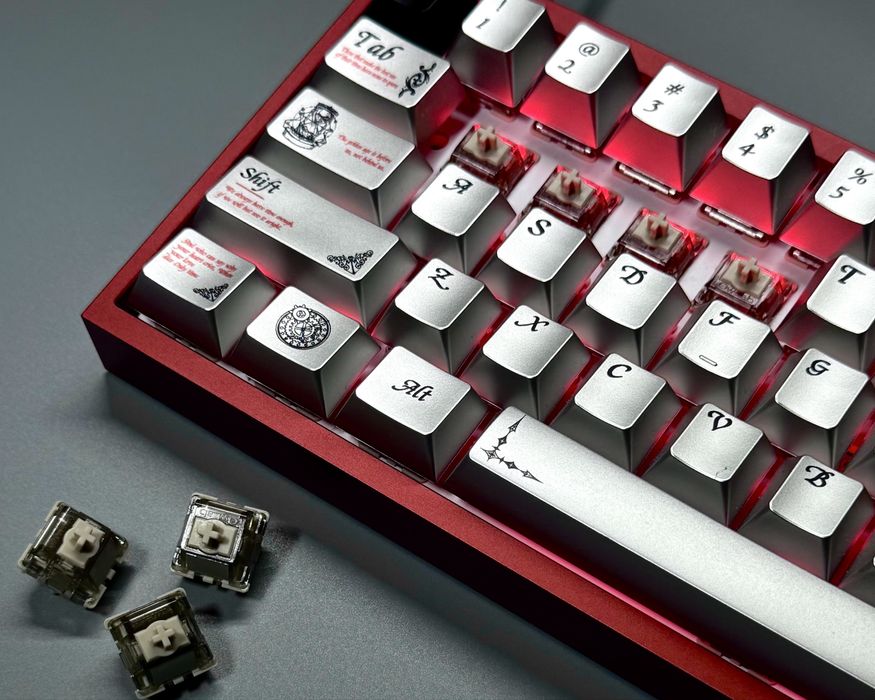 Магнітна клавіатура (кастом) Wooting 60HE + Tofu60 Redux