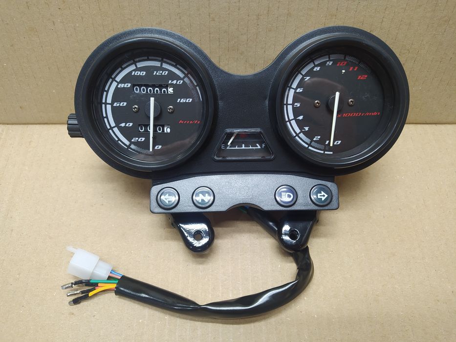 Панель приборов мото YBR щиток универсальный спидометр тахометр