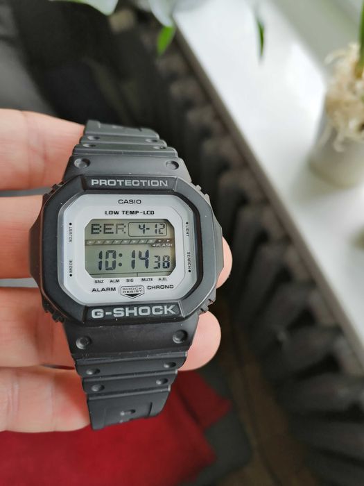 Zegarek Casio G-SHOCK GLS-5600 CL-1ER,  kostka, seria g-lide