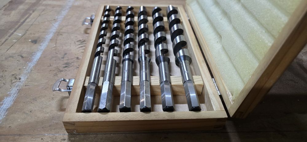 Conjunto Brocas tipo Trado Madeira (Novas)