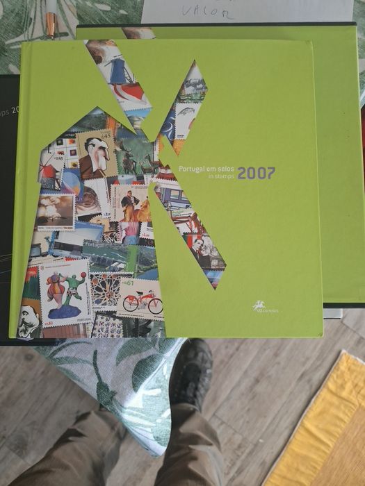 Livro colecao de selos 2006