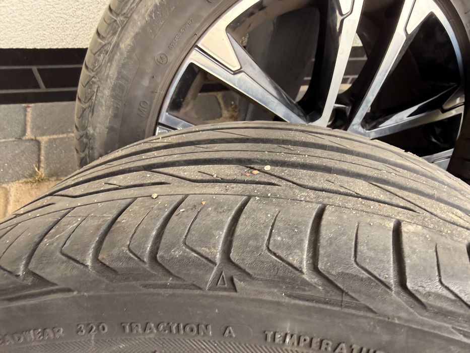Kola oryginal vw letnie opony 225 45 17