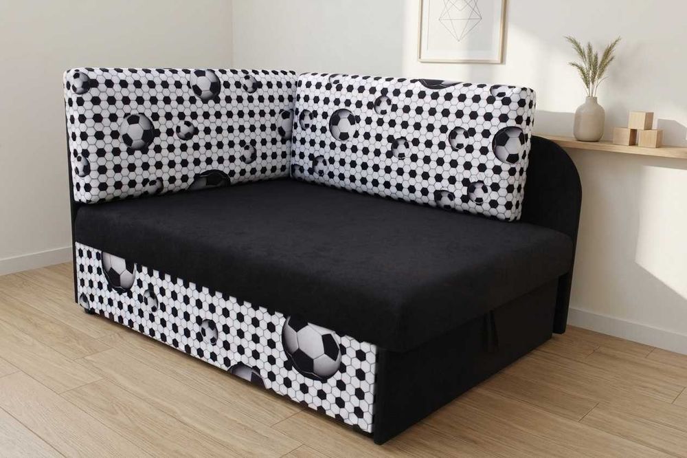 Narożnik dziecięcy "Kubuś" Łóżko rozkładane Amerykanka/sofa
