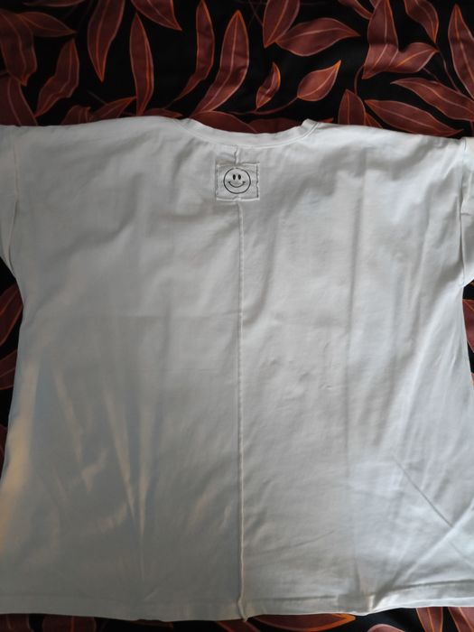 Biały damski t-shirt rozmiar uniwersalny