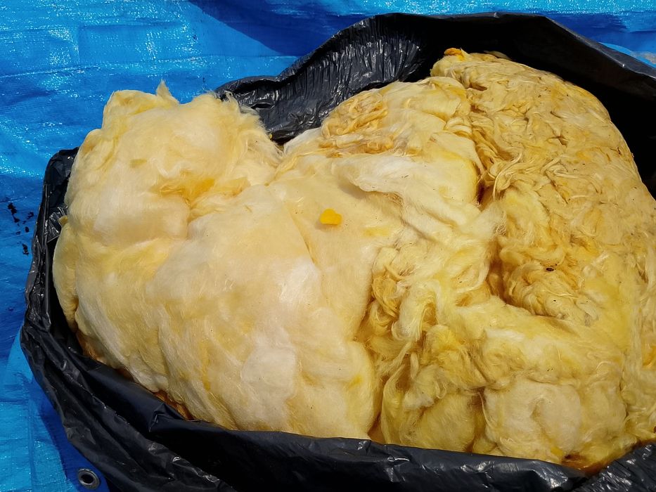 Wełna mineralna z demontażu