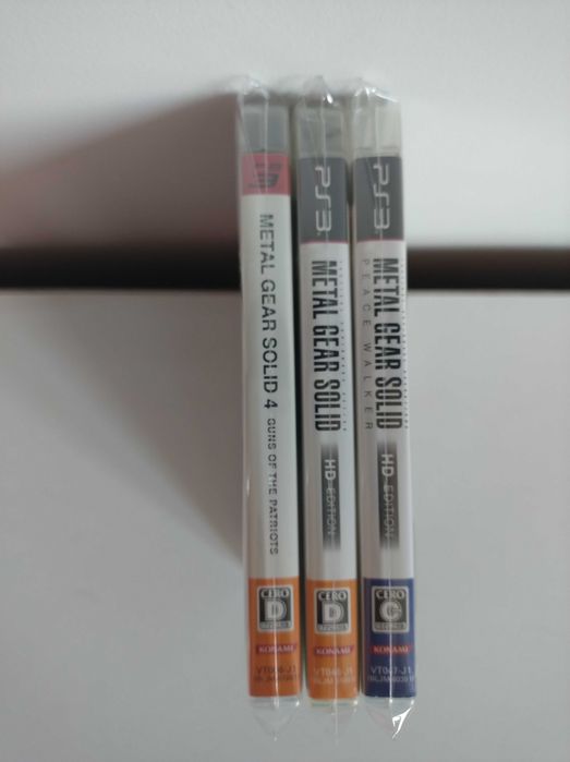 Gra Metal Gear Solid zestaw okładka JPN